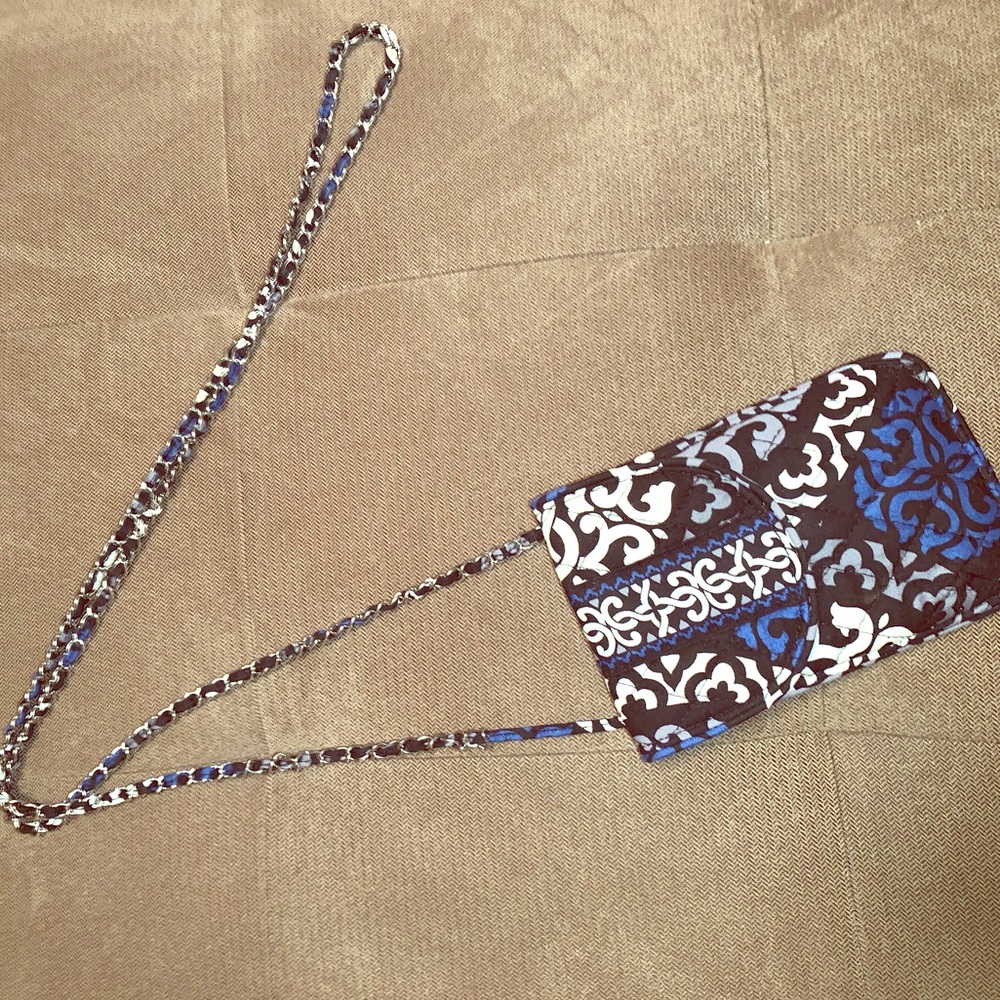 Black, Blue & White Vera Bradley Purse